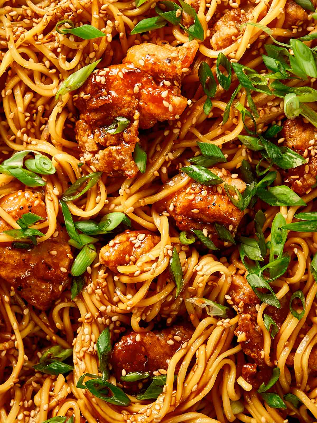 Sesame Chicken Noodles
