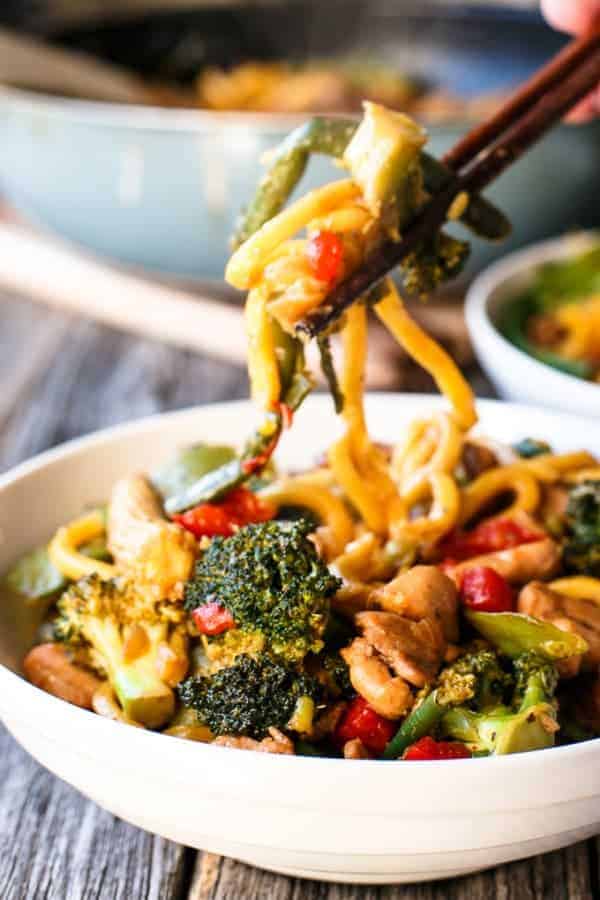 Chicken Noodle Stir Fry