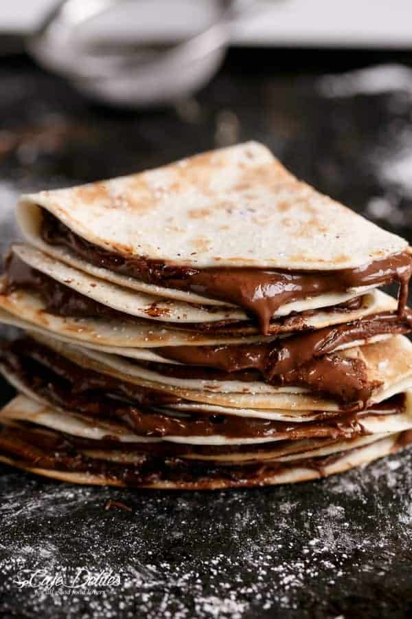 Nutella Quesadillas