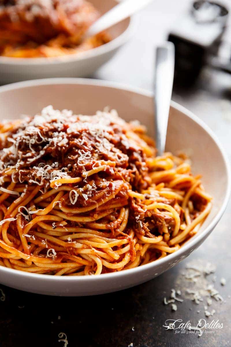Slow Cooker Beef Ragu