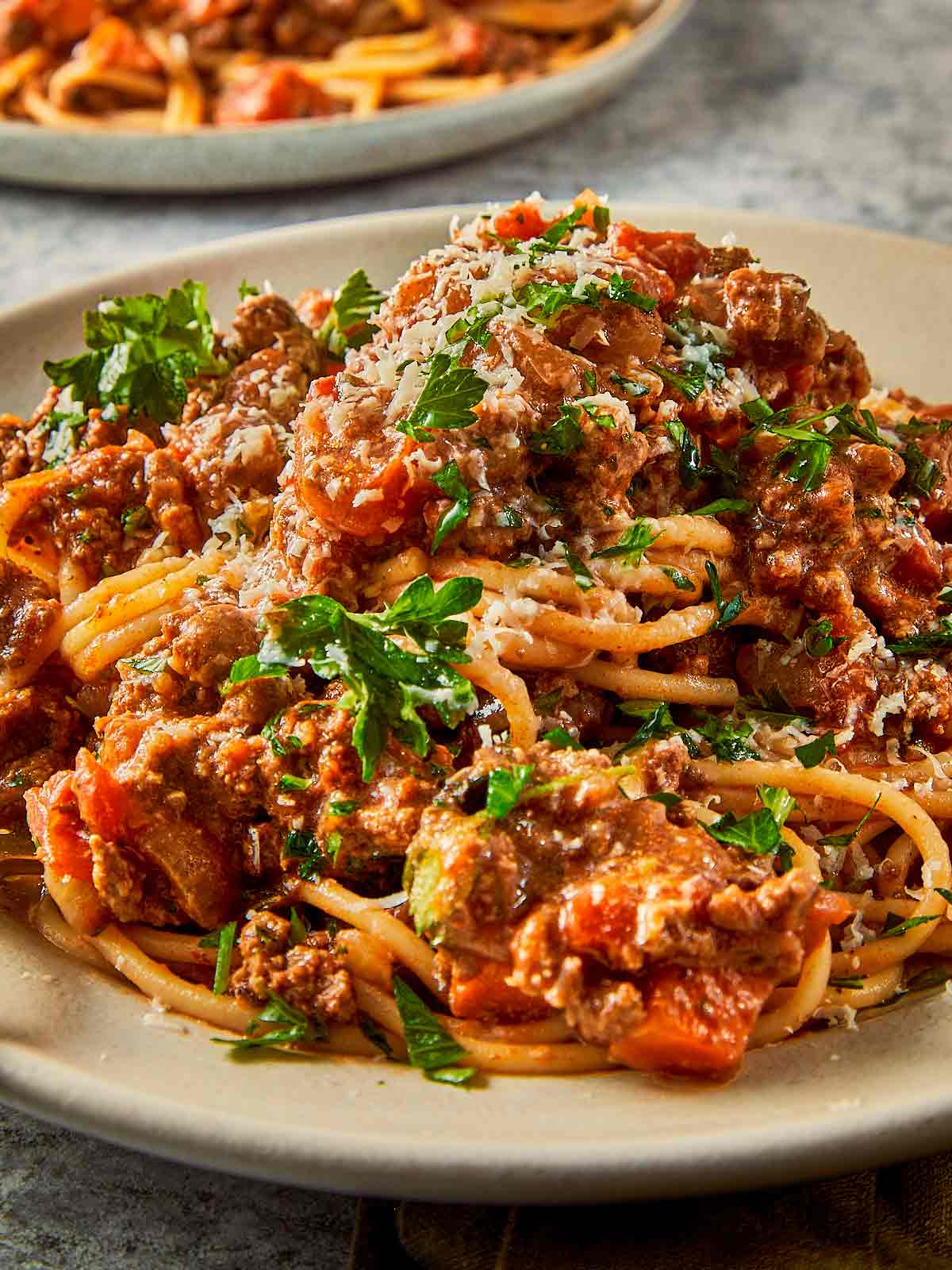 Slow Cooker Spaghetti Bolognese