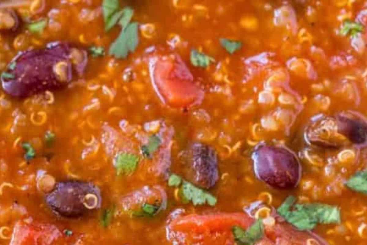 Cover and cook on low for 5 hours or on high for 23 hours until chili is thick.
