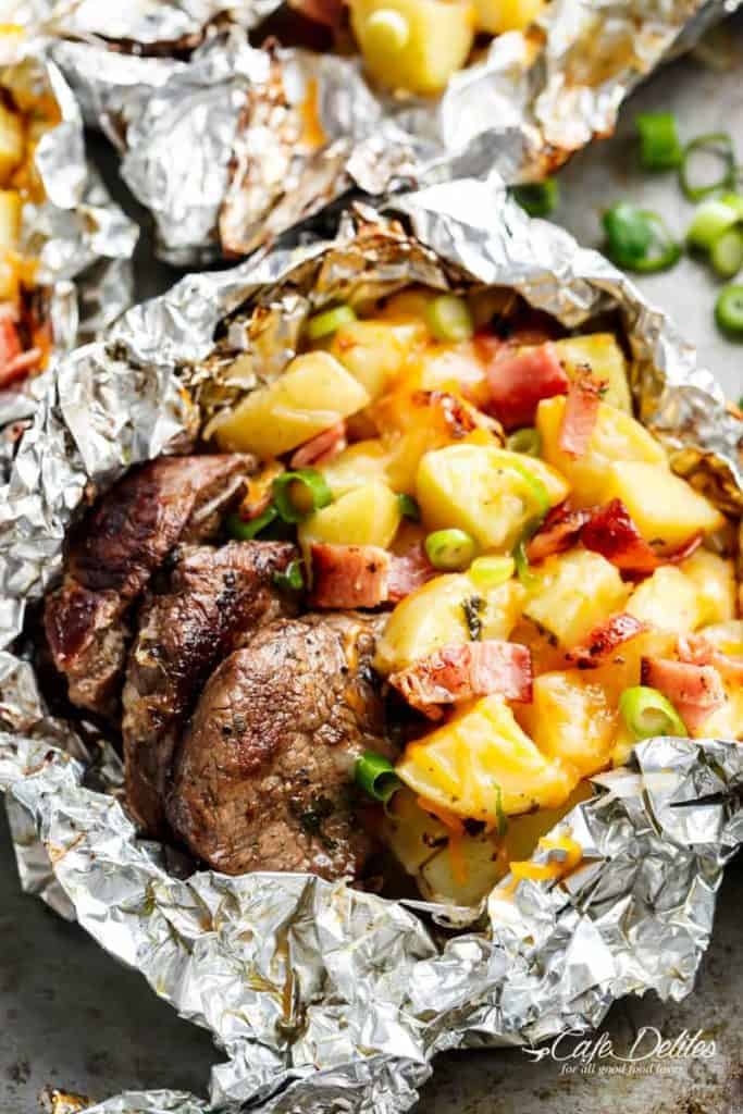 Garlic Steak & Potatoes