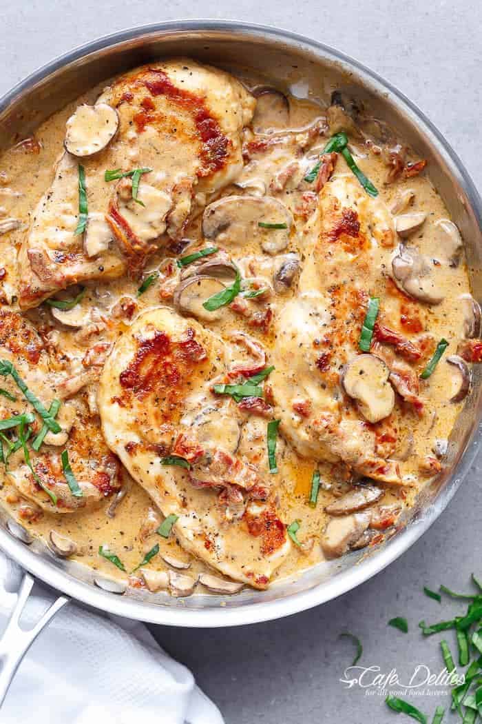 Sun Dried Tomato Chicken