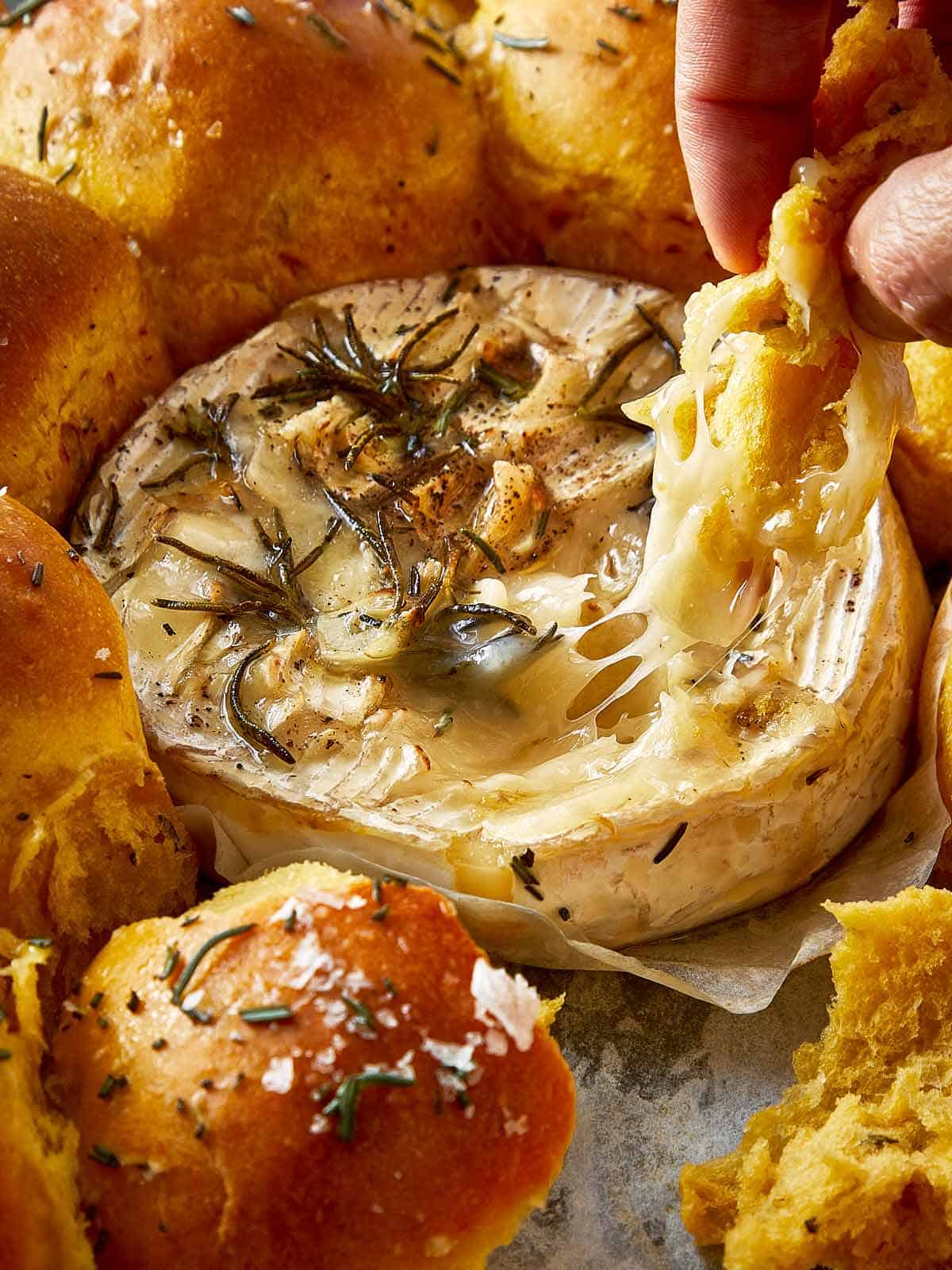 Sweet Potato Bun Cheese Dip