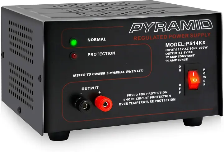 12V Linear Bench Power Supply — 12A Regulated AC-to-DC Converter