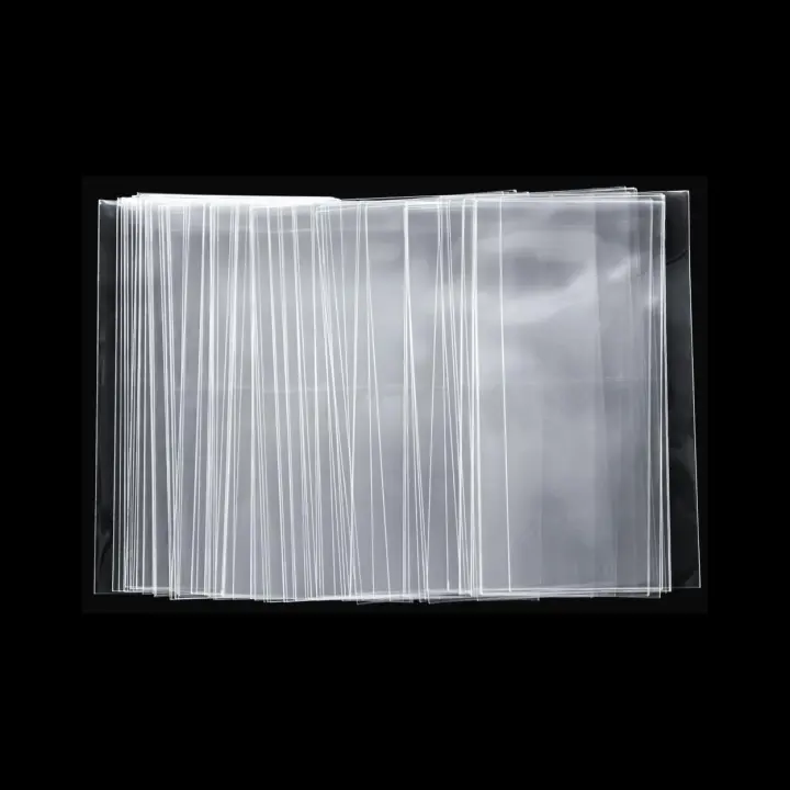 200 Clear Banknote Sleeves — 6.8 x 3.2 in Protective Currency Holders