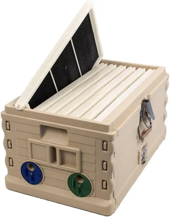 Apimaye Insulated 7-Frame Deep Langstroth Super with Assembled PRO Frames