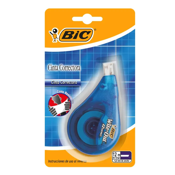 BIC EZ Correct White Correction Tape Dispenser — 39.3 ft