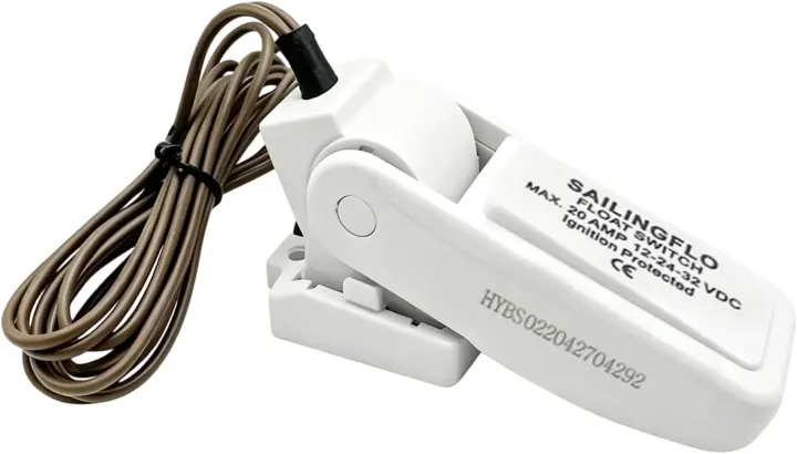Bilge Pump Float Switch — Automatic Water Level Controller for Boats & RVs