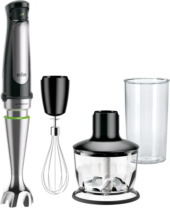 Braun MultiQuick 7 3‑in‑1 Immersion Blender & Food Processor