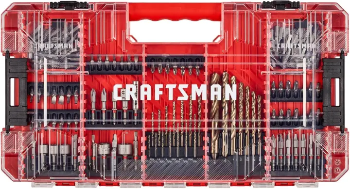 CRAFTSMAN 140-Piece Impact Driver Bit Set — Steel Bits Kit