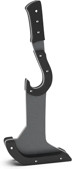 Deadlift Jack — Oxidized Aluminum Barbell Jack with Beech Handle, 660 lb