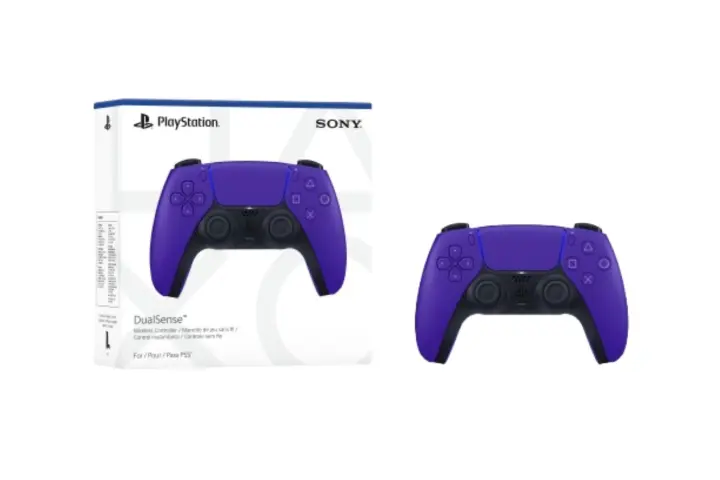 DualSense Wireless Controller — Galactic Purple (PS5/PC Gamepad)