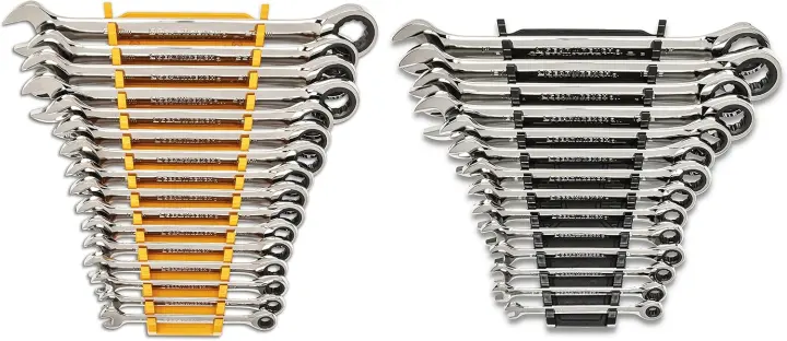 GEARWRENCH 30-Piece Ratcheting Combination Wrench Set (SAE/Metric)