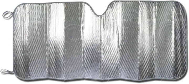 Jumbo Accordion Car Windshield Sun Shade — Double-Bubble Heat Shield