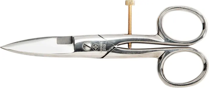 Mundial Adjustable Buttonhole Scissors — 4.5" Stainless Steel