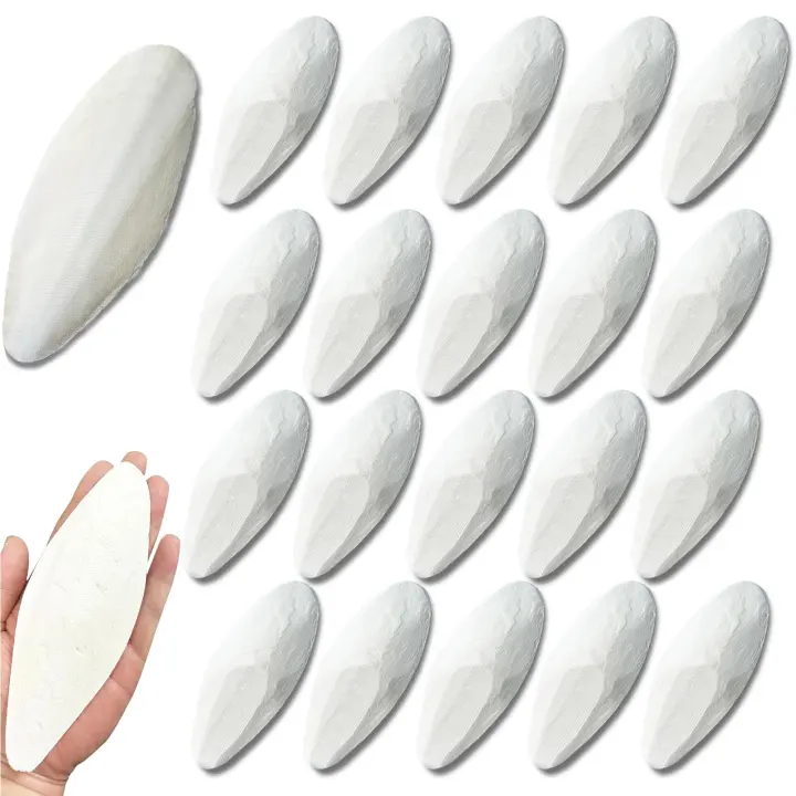 Natural Cuttlebone for Parakeets & Small Birds — 6 Pieces (4.7–5.5 in)