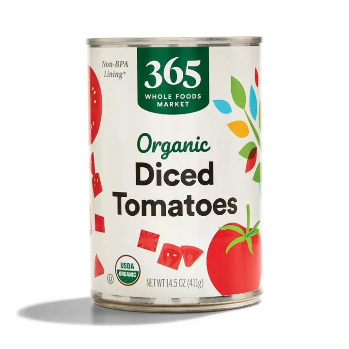 Organic Diced Tomatoes — 14.5 oz Can