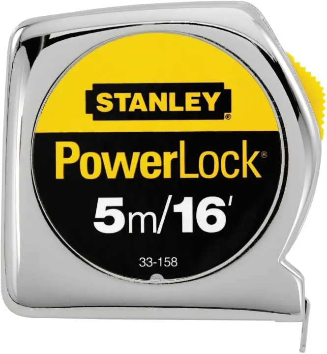 Stanley PowerLock 16-Foot Tape Measure — Durable Jobsite Rule