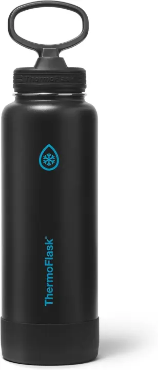 ThermoFlask 40 oz Insulated Water Bottle with Straw Lid