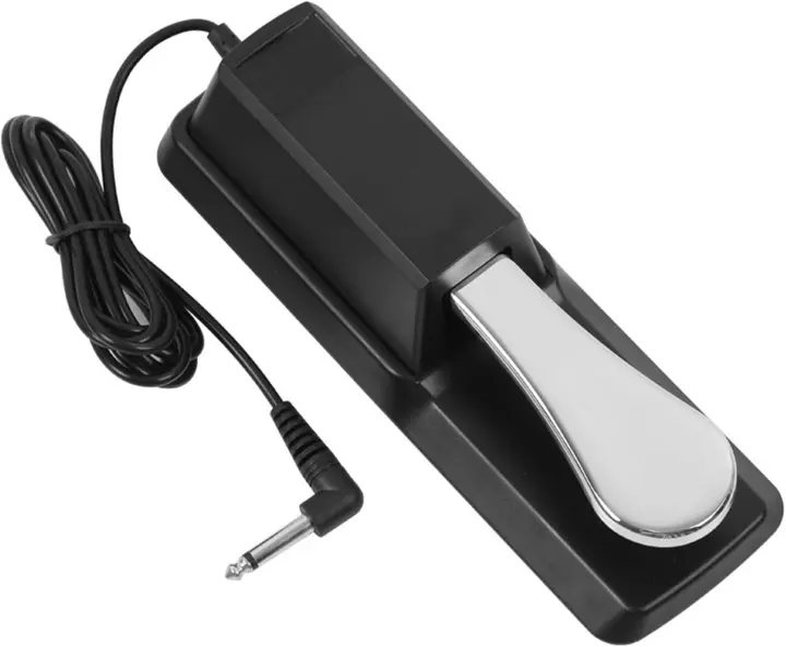 Universal Sustain Pedal with Polarity Switch for Digital Keyboards