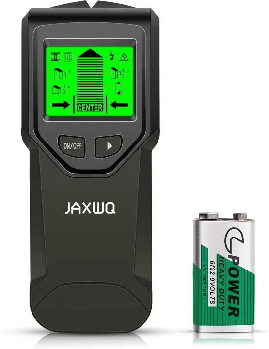 Wall Stud Finder Scanner — 5-in-1 Stud & Wire Detector with HD LCD