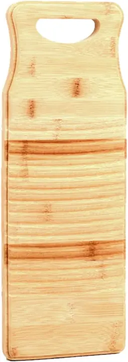 Wooden Hand Washboard 23.6 x 7.1 in — Large Laundry Scrub Board