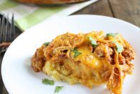 Fiesta Chicken Tamale Casserole