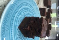 Fudgy Lentil Walnut Brownies