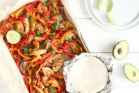 Quick Sheet Pan Chicken Fajitas with Homemade Seasoning