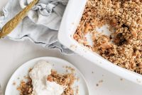 Nourishing Breakfast Apple Crumble