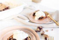 Wholesome Blueberry Oat Bake