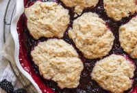 Bubbling Blackberry Cobbler