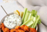 Air Fryer Buffalo Cauliflower Nuggets