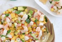 Speedy Prawn Ceviche with Vibrant Mango Avocado