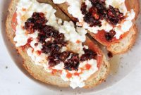 5-Minute Chili Crisp Tomato Cottage Cheese Toast