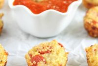 Healthy Quinoa Pizza Poppers