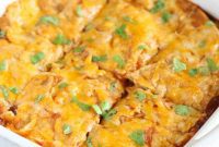 Fiesta Chicken Enchilada Bake
