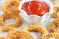 Oven-Crisped Onion Rings
