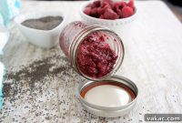 Luscious Raspberry Chia Seed Jam