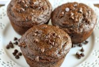 Luscious Light Double Chocolate Muffins