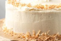 Fluffy Coconut Cloud Cake