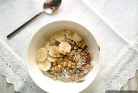 Irresistible Chocolate Peanut Butter Oatmeal with Tropical Nutty Bliss