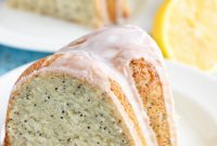 Zesty Lemon Poppy Seed Bundt Cake