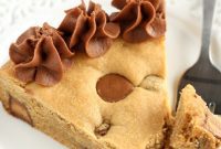 Ultimate Peanut Butter Cup Cookie Cake