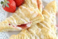Flaky Strawberry Cream Cheese Pockets