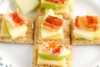 Sweet & Smoky Apple Bacon Gouda Bites