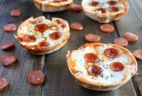 Crispy Tortilla Pizzettes