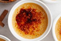 Spiced Pumpkin Creme Brulee